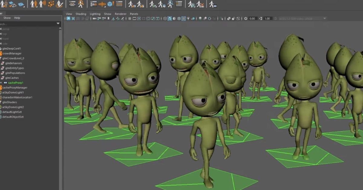 Golaem 9 Released With Overhauled Animation Engine