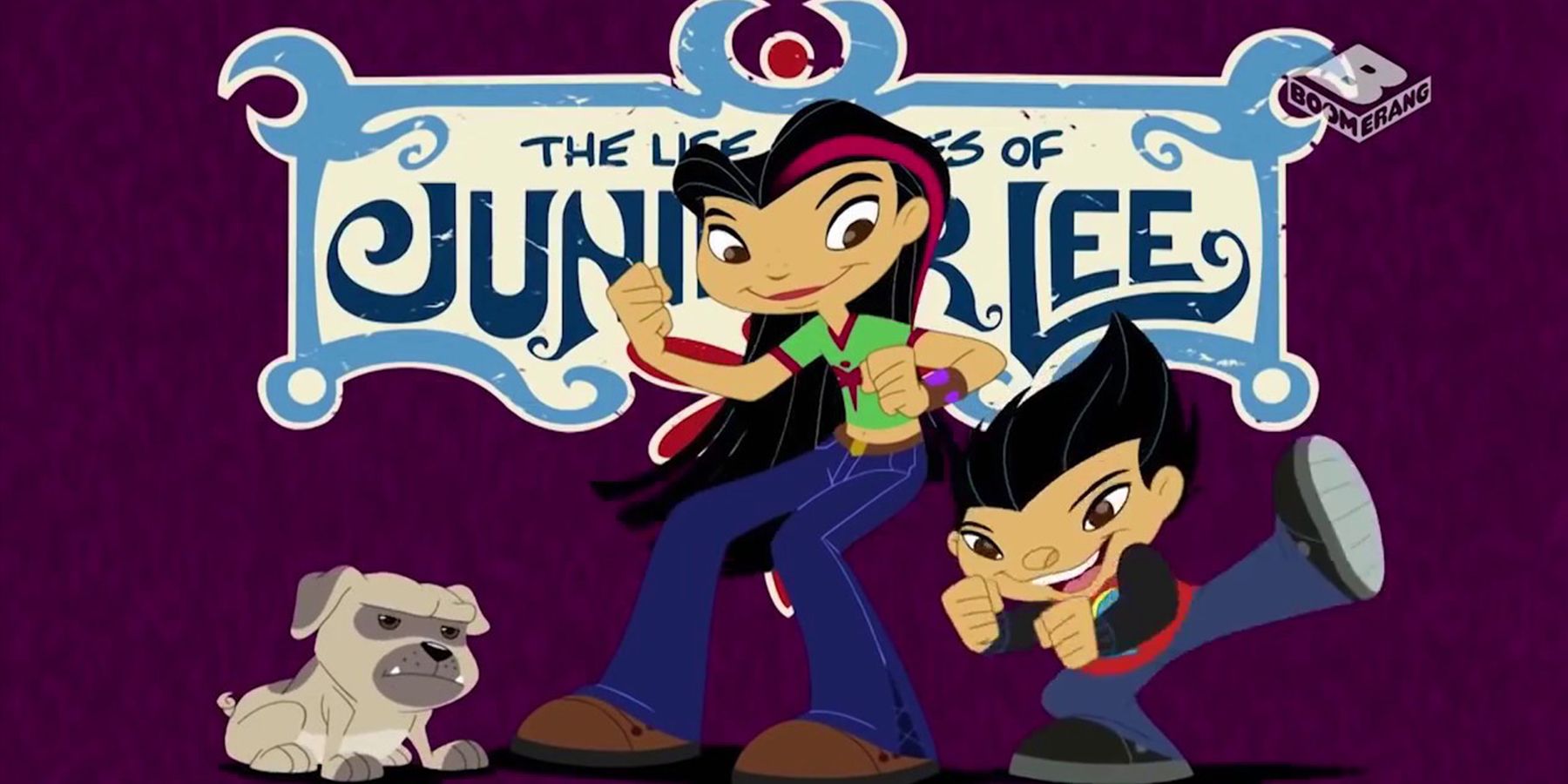 The Life and Times of Juniper Lee title card.