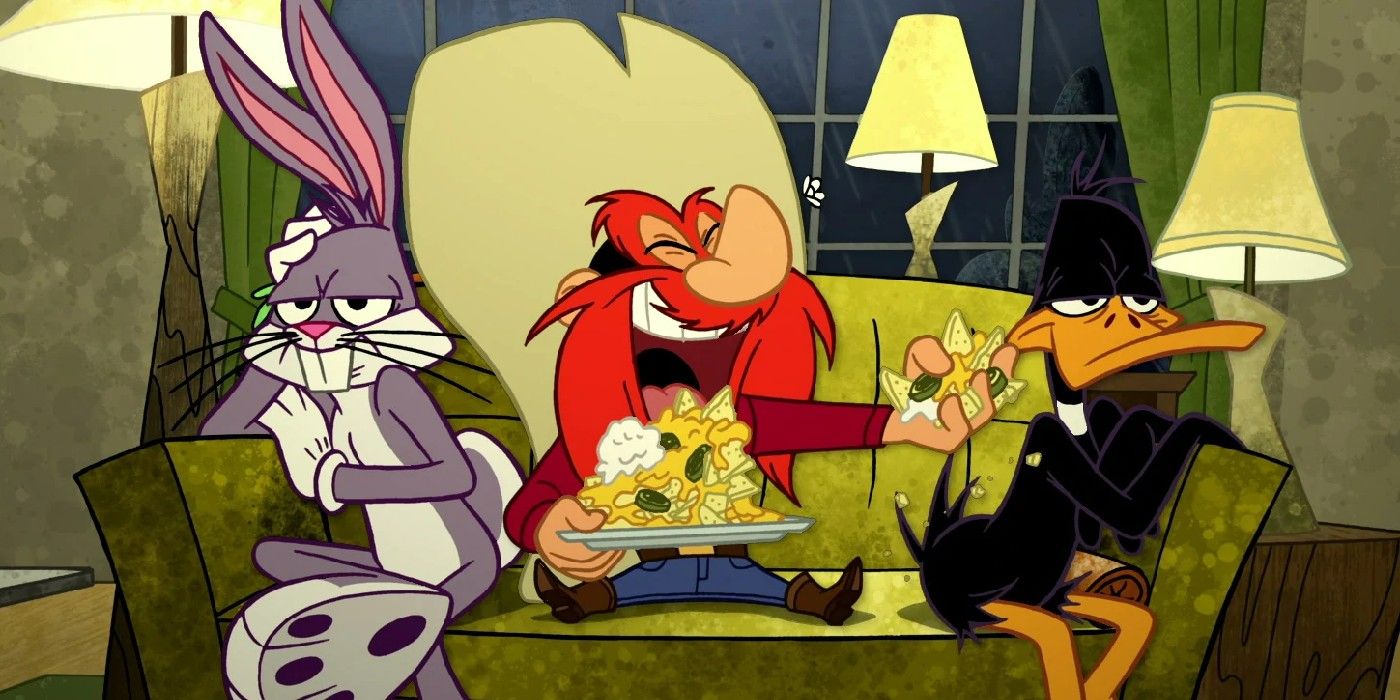 Yosemite Sam holds a nacho party in The Looney Tunes Show.