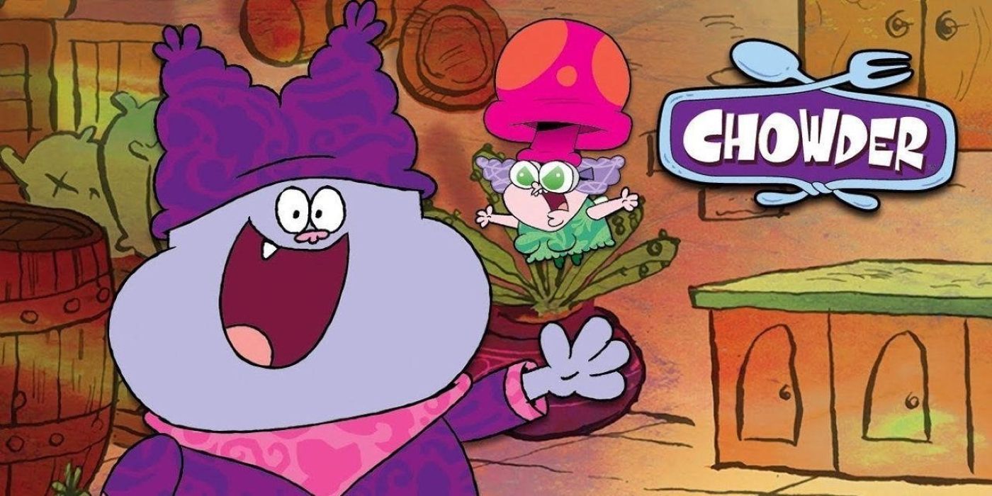 Chowder and Truffles in promotional art for Chowder.