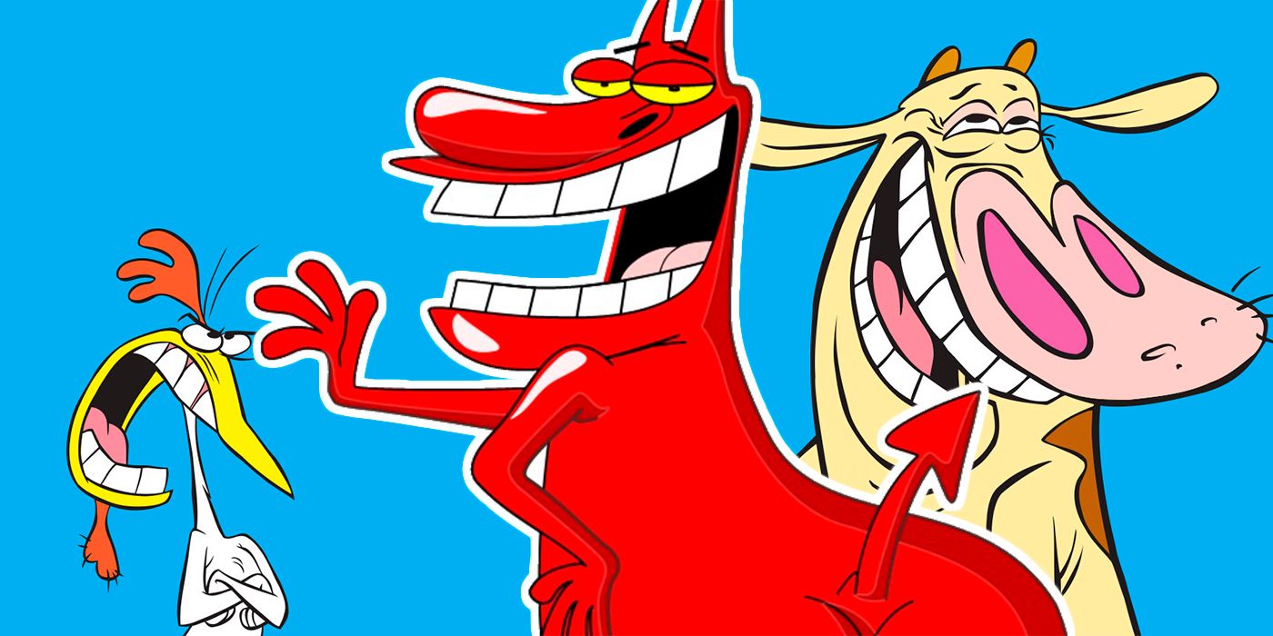 Cow & Chicken and the Red Guy